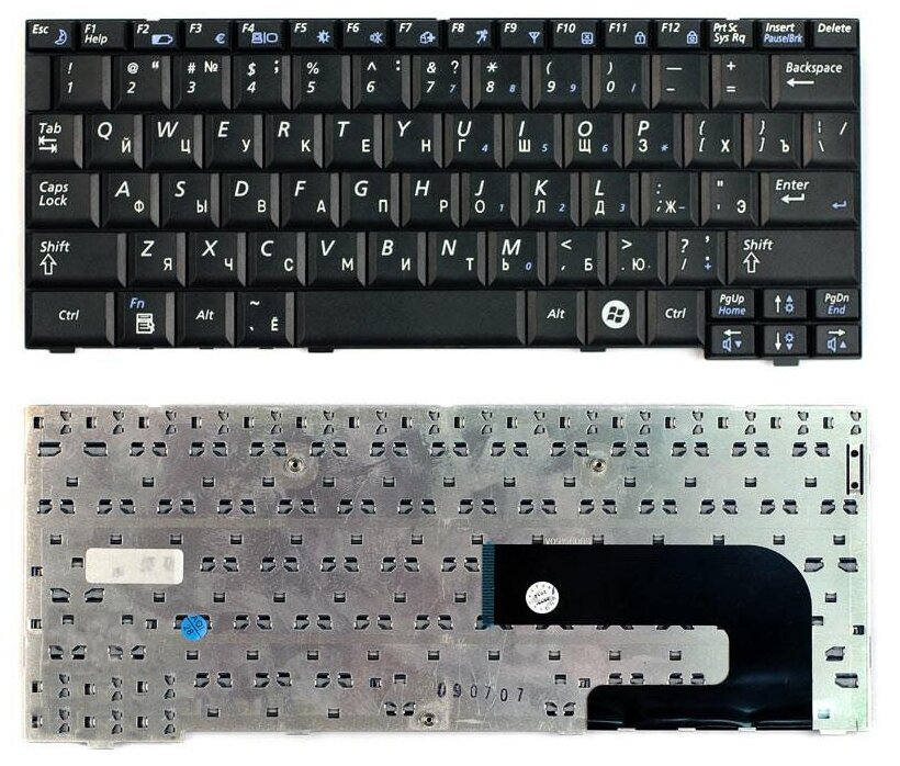 Клавиатура для ноутбука Samsumg BA59-02521A черная 1460₽