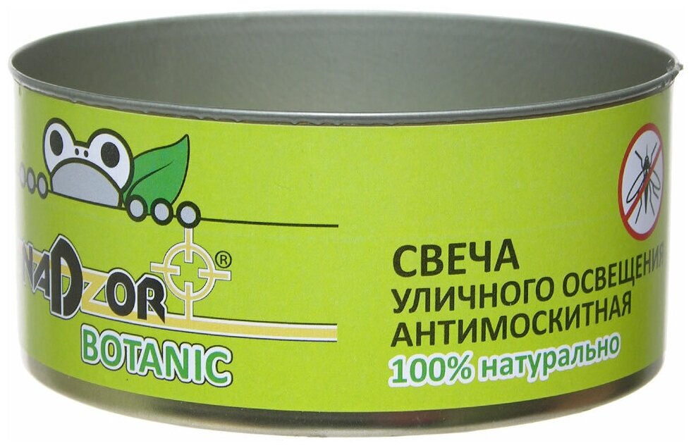 фото Свеча антимоскитная Nadzor Botanic