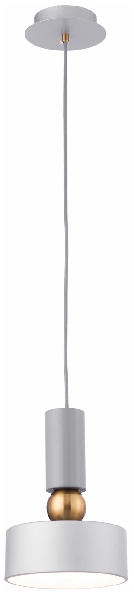 Светильник подвесной Maytoni Void MOD030PL-01GR, E14, кол-во ламп:1шт, Серый
