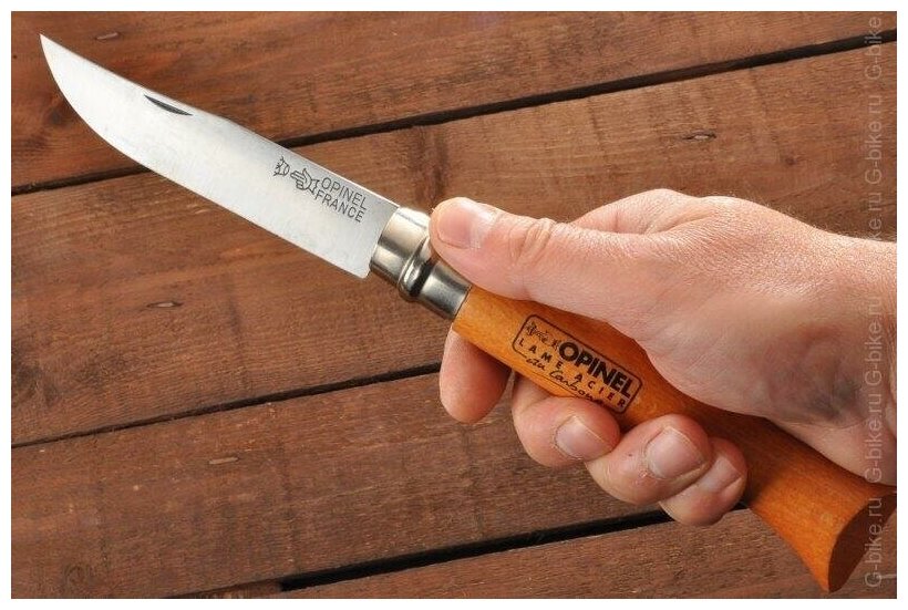 Нож перочинный Opinel 12VRN (113120) 280мм дерево - фото №3