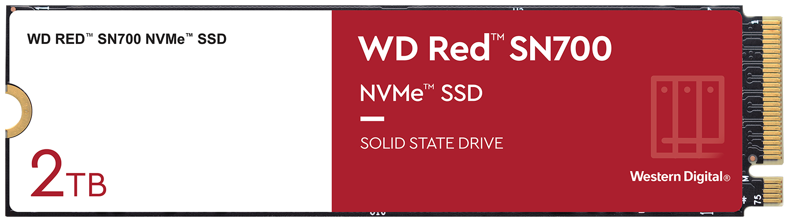 Твердотельный накопитель 2TB WD Red SN700 NVMe