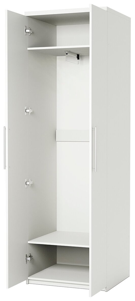 Шкаф для одежды Шарм-Дизайн Мелодия МШ-21 70х45х240 белый