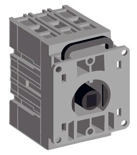 OT16FT3 Рубильник дверного монтажа 3-полюсный 16А (без ручки) ABB, 1SCA104838R1001