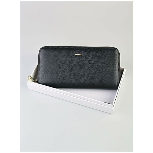 фото Кошелек , фактура зернистая, черный adafman