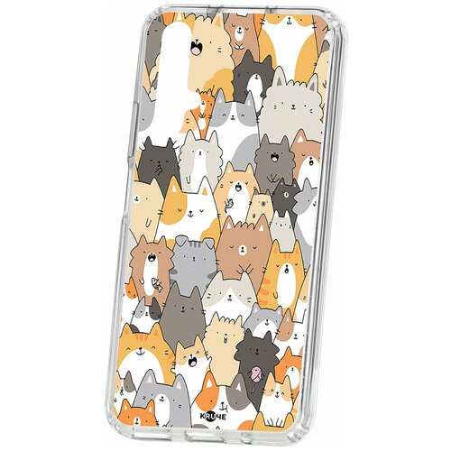 фото Чехол на huawei honor 20 / nova 5t kruche print котики / чехол для huawei / чехол с рисунком / чехол с принтом / чехол для хонор / чехол для хуавей / бампер на хуавей / чехол накладка для хонор / противоударная накладка для honor huawei / защита для honor / защита на huawei / cиликоновый чехол для huawei honor / пластиковый чехол на huawei / защитный чехол для honor / чехольчик / защита телефона / ударопрочный чехол кruче