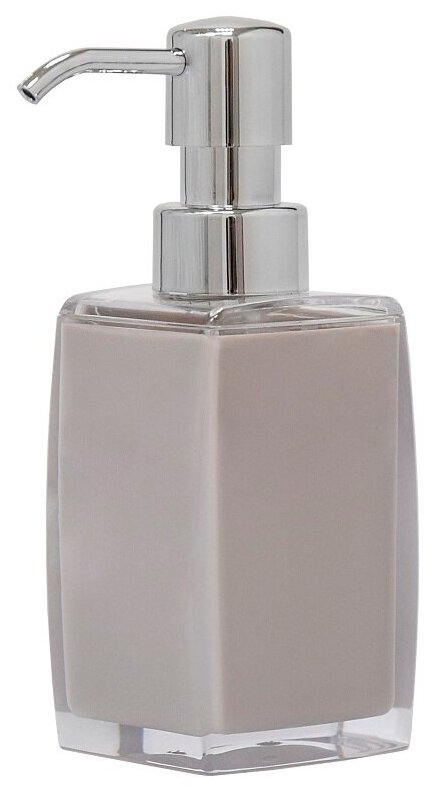 фото Дозатор для мыла STYLE серый
