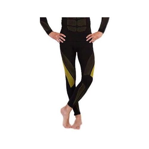 фото Кальсоны accapi synergy 3/4 trousers black lemon (us:xs/s)