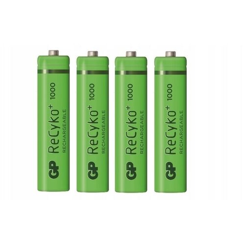 фото Аккумуляторы gp recyko+ aaa 950 mah, 4 шт