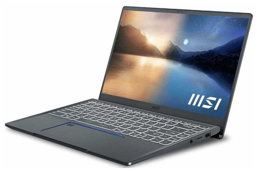 Prestige 14 A11SC-024RU (MS-14C5) 14.0'' FHD(1920x1080)/Intel Core i7-1185G7 3.00GHz Quad/16GB+1TB SSD/GF GTX1650 4GB/WiFi/BT5.1/1.0MP/microSD/3cell/1,29 kg/W10/1Y/GREY