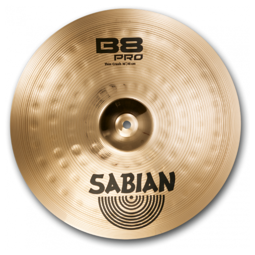 B8 Pro Тарелка SABIAN 31606B 16 Thin Crash тарелка для ударной установки sabian 17 aax thin crash