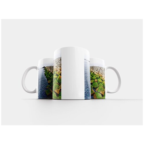 фото Кружка "дом на колесах, кемпер, горы" 320 мл lotsprints