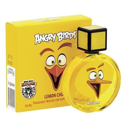 Душистая вода для детей Angry Birds Lemon Chuck, 50 мл душистая вода для детей angry birds red berry 50 мл