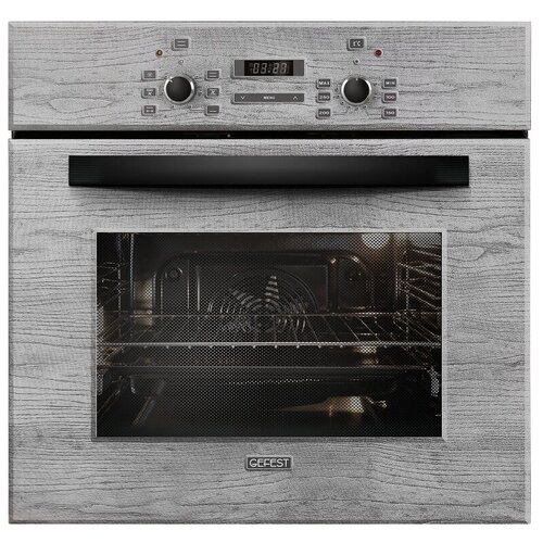 Встраиваемый духовой шкаф GEFEST ДА 622-02 серый 59.8 см с грилем — купить, цена, характеристики