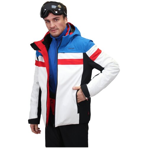 Куртка West scout, размер 58, белый, голубой