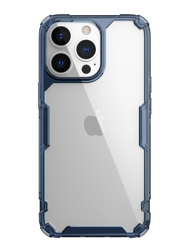 Nillkin для iPhone 13 Pro чехол Nature TPU Pro Blue