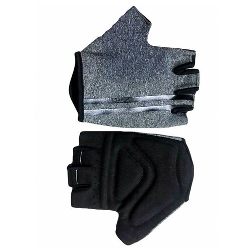 перчатки fuzz черный белый Перчатки 08-202203 лайкра CLASSIC серые, размер M, с петельками FUZZ