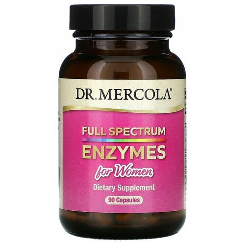 Dr. Mercola Full Spectrum Enzymes for Women (ферменты полного спектра для женщин) 90 капсул
