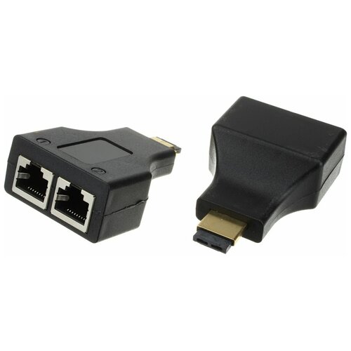 Удлинитель HDMI по витой паре RJ45(8P8C) usb удлинитель по витой паре 8p8c rexant адаптер удлинитель