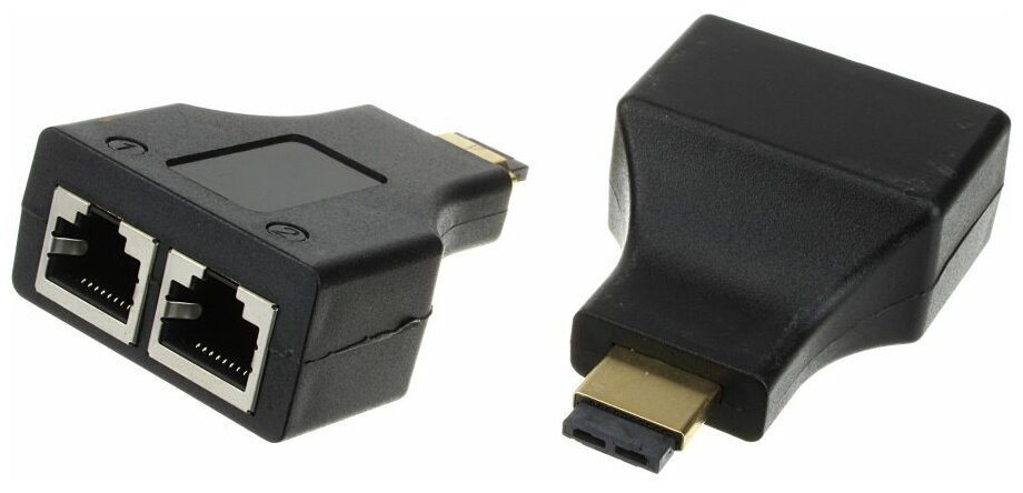 Удлинитель HDMI по витой паре RJ45(8P8C) - фотография № 1