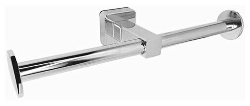 Держатель туалетной бумаги двойной хром WasserKRAFT Lippe K-6596D