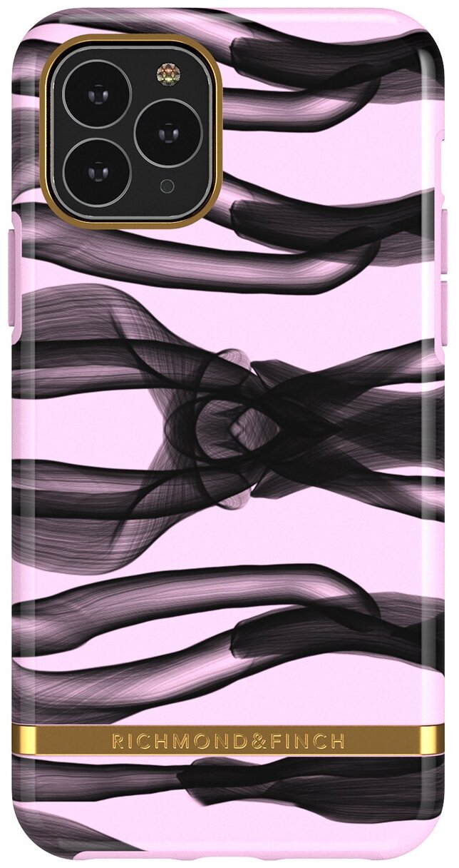 Чехол Richmond & Finch Freedom для iPhone 11 Pro Pink Knots (Gold Details)