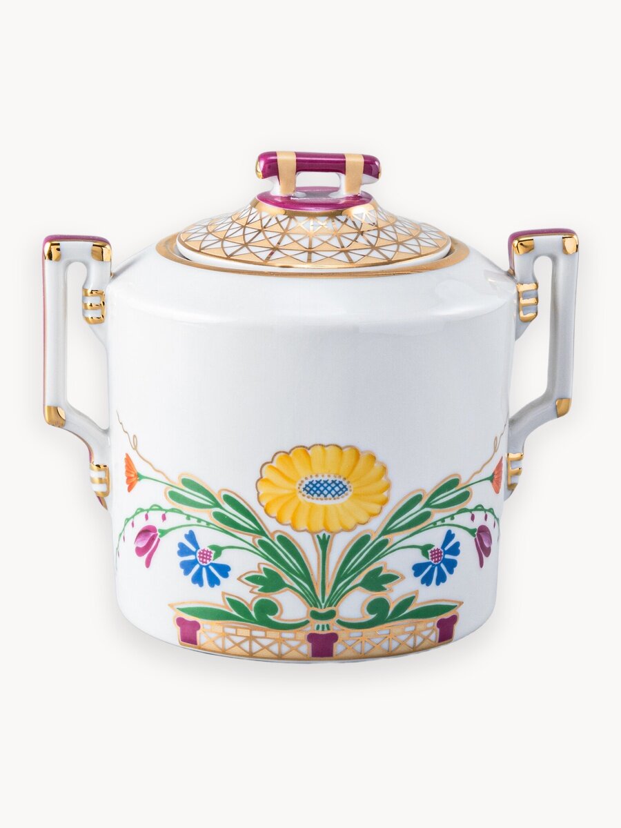 Сахарница "Замоскворечье "форма Гербовая, 400 мл, Императорский фарфоровый завод