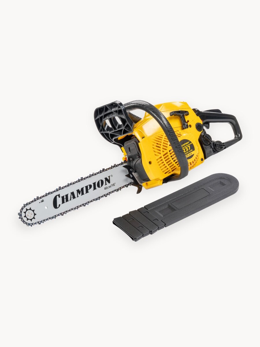 Бензопила CHAMPION 237-16"-3/8-1,3-56 (1,5кВт; 37,2 см3; легкий старт; 4,7кг)