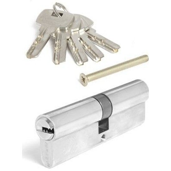 Цилиндр (Личинка замка) APECS SM-90-NI никель ключ-ключ