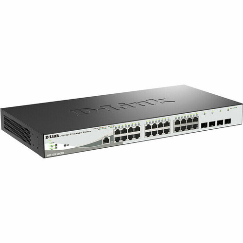 Коммутатор D-Link DGS-1210-28PMEB2A 28 портов 24x 1Gbs PoE 4x 1Gbs SFP управляемый L2 DGS-1210-28PMEB2A 6390600₽