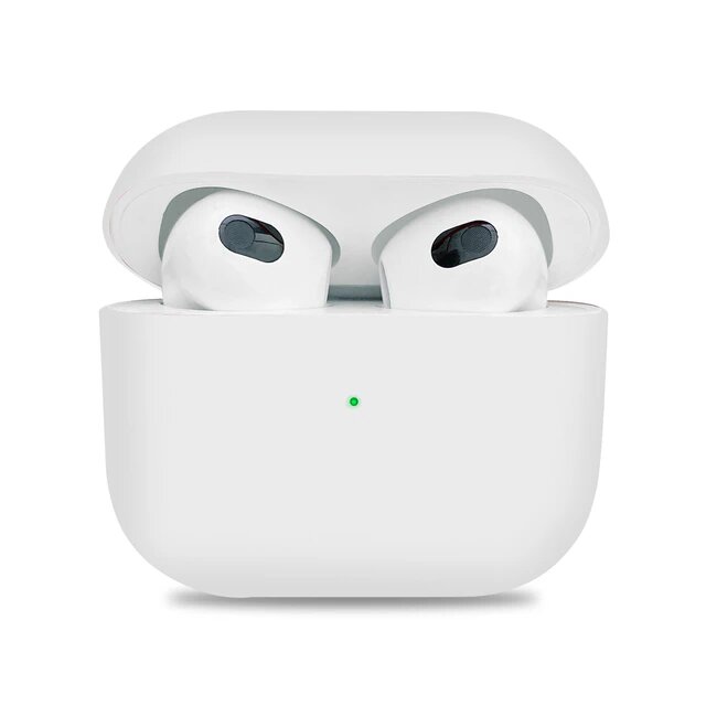 Чехол силиконовый Case Protection для AirPods 3, белый (4)