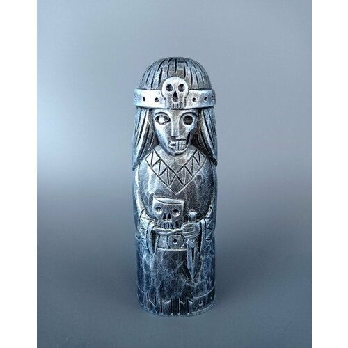 Хель, богиня, скандинавский пантеон, жидкий камень, патина Серебро