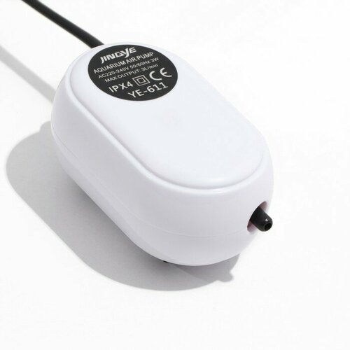 Компрессор воздушный JINGYE YE-611 бесшумный 3 лмин 3 Вт 89000₽