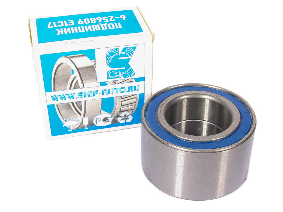 Подшипник ступицы 2121,2123, 21214 "URBAN" (256809 АКЕ12) двухрядный "SKIF BEARINGS" (под ступичный узел н/о) SKIF Bearings 212143103020