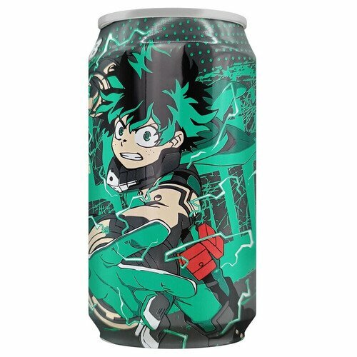 Газированный напиток Ocean Bomb My Hero Academia White Peach Flavour, 330 мл - фотография № 2