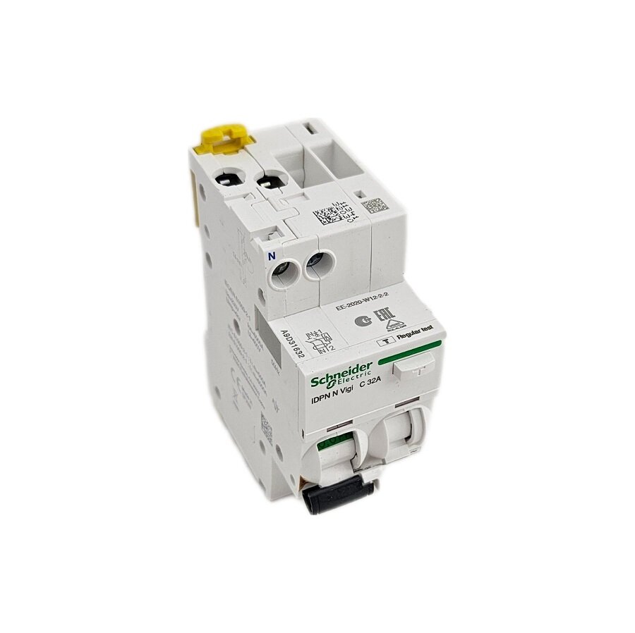 Дифференциальный автоматический выключатель Schneider Electric A9D31632 2п С32 30мА 6.0кА