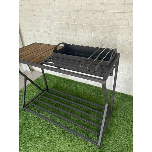 Мангал стационарный столик 