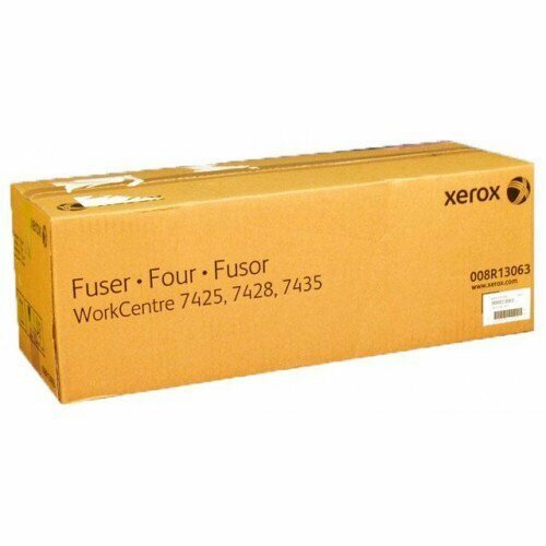 Xerox 008R13063 Узел (блок) термозакрепления в сборе (печь) Fuser Cartridge Unit, 200К для WC 7425, 7428, 7435 фьюзер xerox 008r13063 для xerox workcentre 7425 xerox workcentre 7428 xerox workcentre 7435 200000 стр 1 цвет