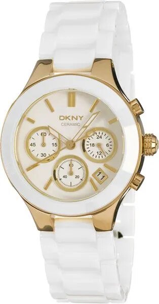 Наручные часы DKNY, золотой, белый