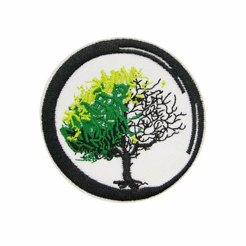 Термоаппликация на одежду Hobby &Pro 'Дерево жизни', 7.3 см, полиэстер