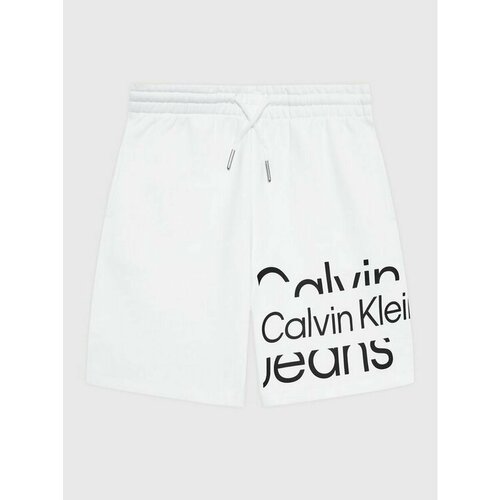 Шорты Calvin Klein Jeans, размер 8Y [METY], белый