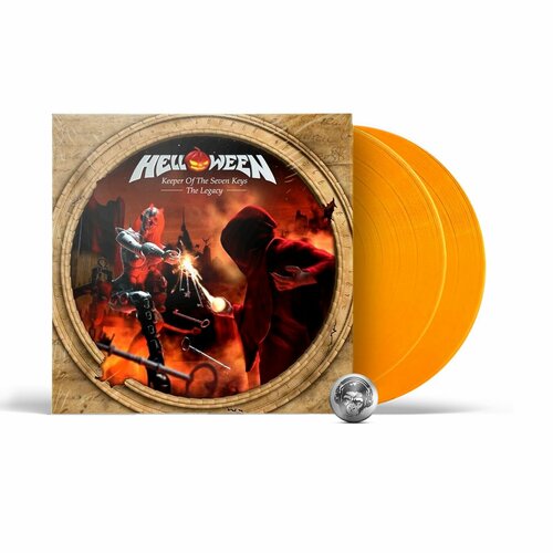 accept blind rage Helloween - Keeper Of The Seven Keys: The Legacy (coloured) (2LP) 2024 Red Orange White Marbled, 180 Gram, Limited Виниловая пластинка
