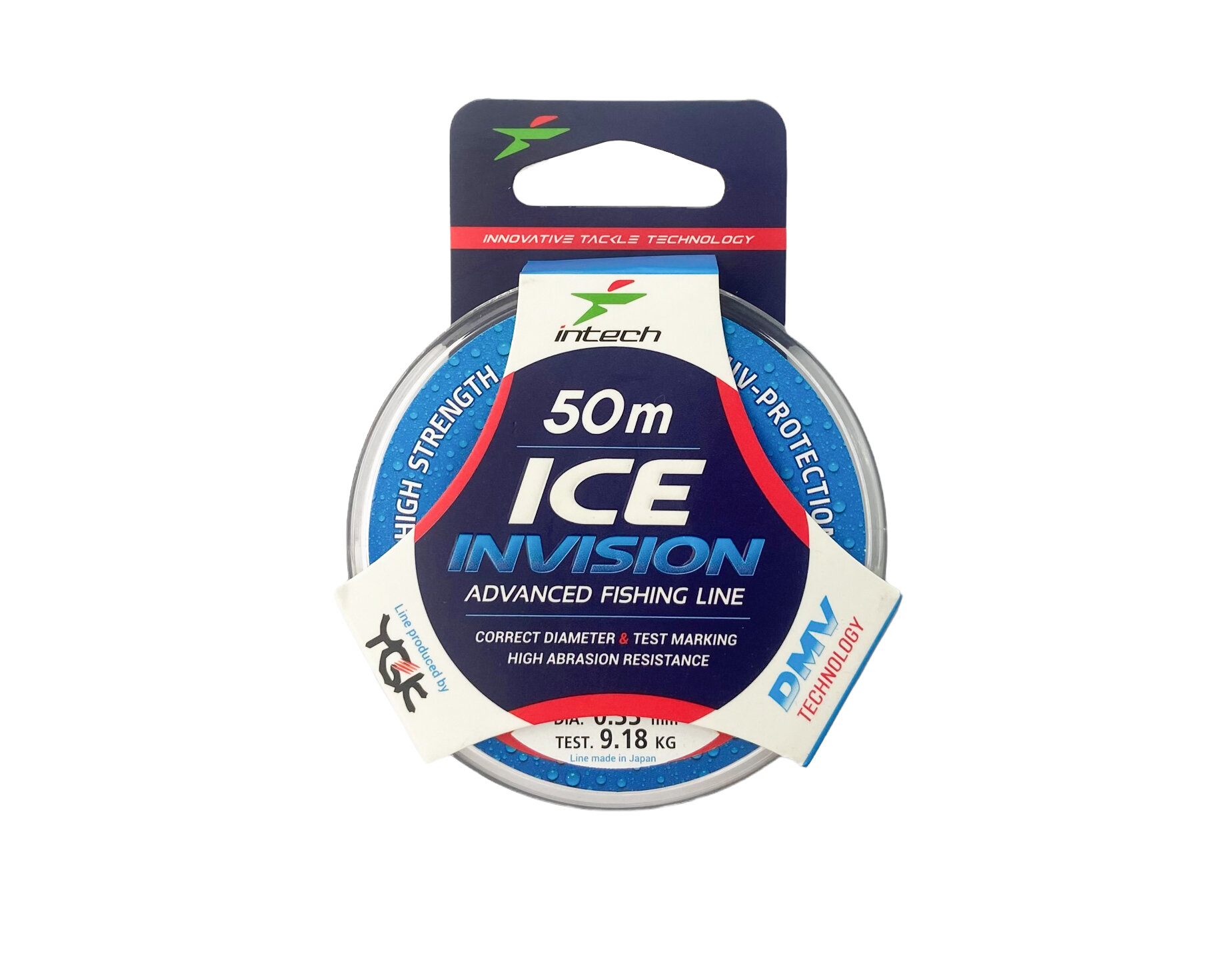 Леска Intech Invision Ice Line 50м 0.33мм 9.18кг