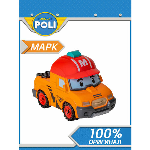 фото Робокар поли, металлическая машинка марк 6 см, robocar poli