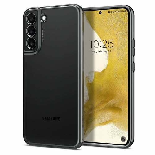 Чехол Spigen Optik Crystal для Samsung Galaxy S22 Plus (ACS03965), серый