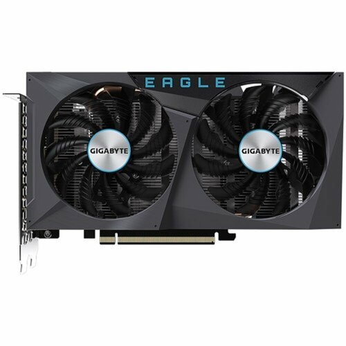 Gigabyte Видеокарта Gigabyte GV-N3050EAGLE OC-6GD видеокарта geforce rtx 3050 6gb gigabyte gv n3050eagle oc 6gd