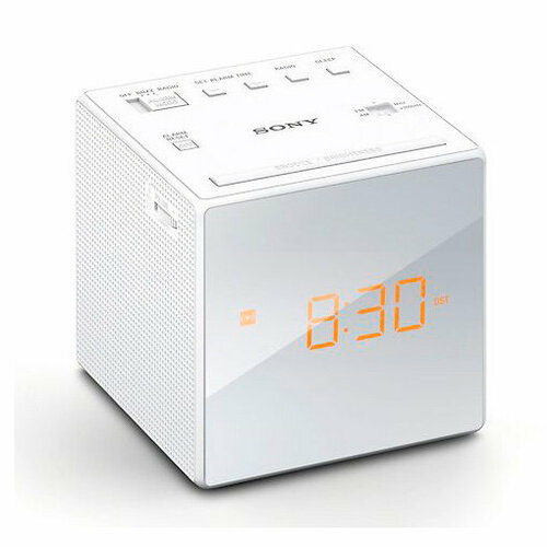 Радиобудильник Sony ICF-C1W белый ICFC1W CED 499000₽