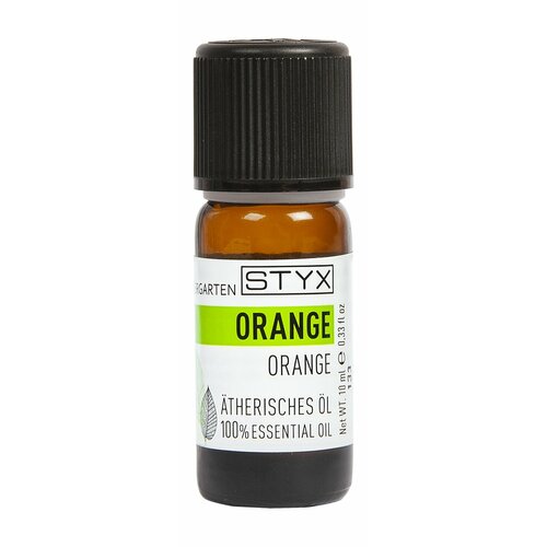 Эфирное масло апельсина Styx Krautergarten Orange 100% Essential Oil 10 мл . эфирное масло ели styx krautergarten fichtennadel 100% essential oil