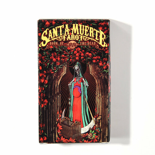 roi c murder crows tarot таро ворон смерти Карты гадальные Таро Святой Смерти / Santa Muerte Tarot 10х6 см / Гадание и ритуалы