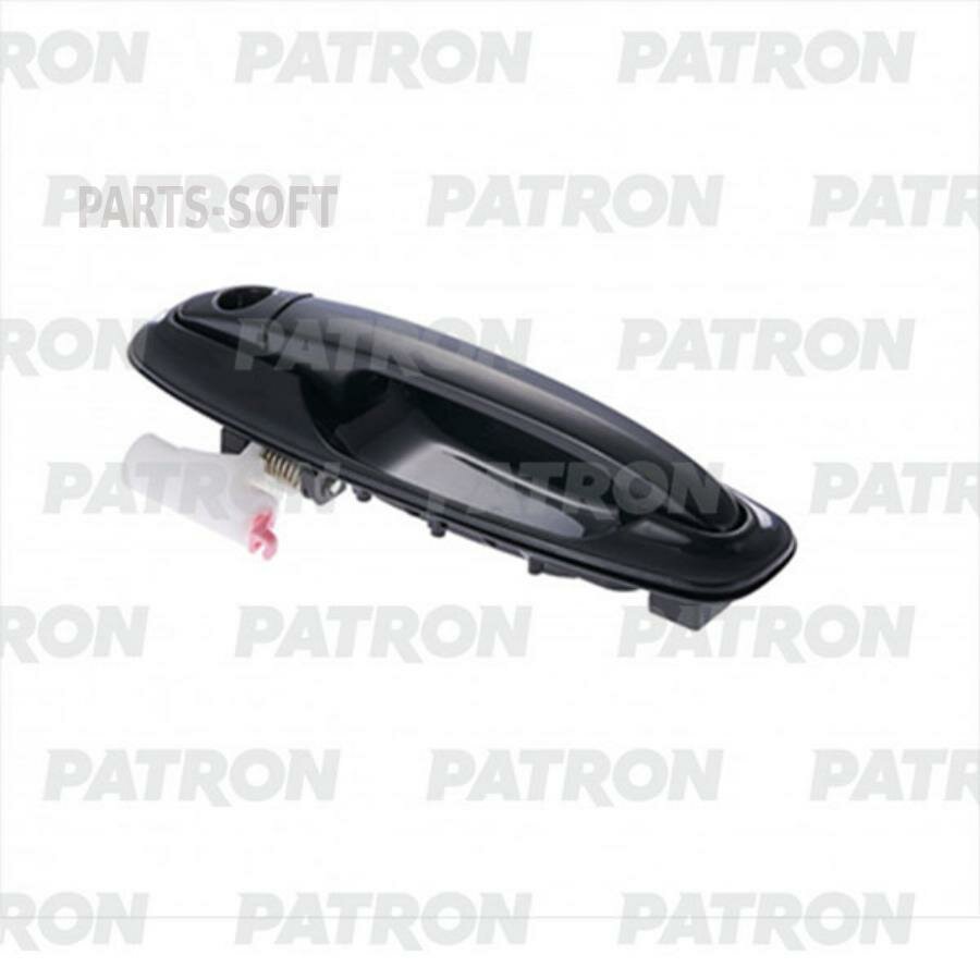 PATRON P20-0176L Ручка двери наружн передн лев Daewoo Nubira Optra Estate Excel HRV Lacetti 02-08 (черн)