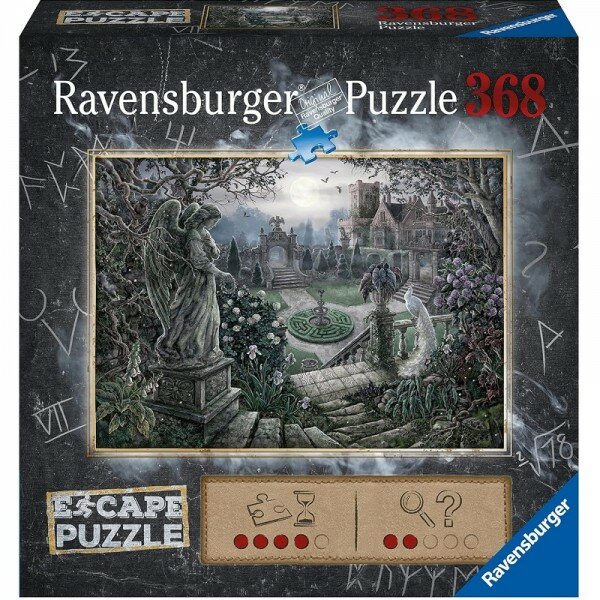 Пазл-квест Ravensburger 368 Полночь в саду, арт.17278